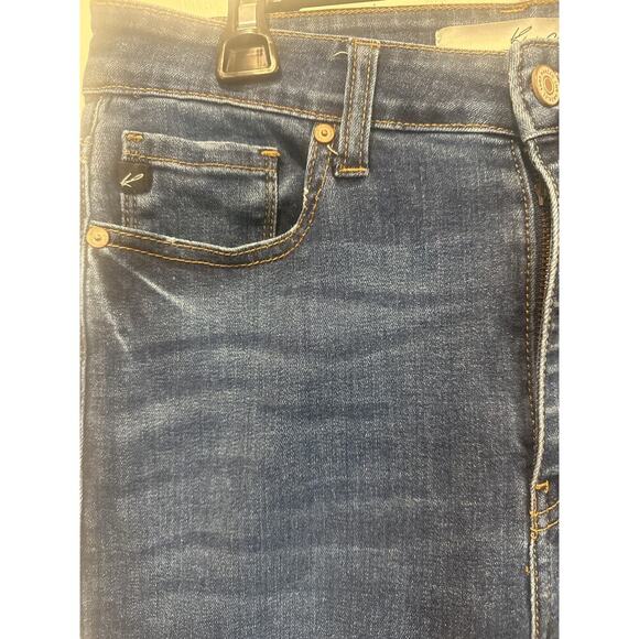 Kancan Mid rise skinny jean size 9 28 ankle dark wash casual - Picture 2 of 7